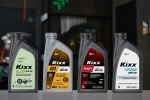 Новый дизайн 1-литровых канистр масел KIXX, образца 2023 года