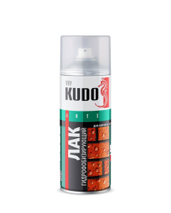 Изображение KUDO Лак гидрофобизирующий (для кирпича, бетона, камня) - 520 мл. /6