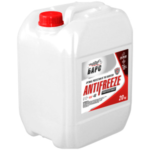 Изображение Антифриз G12+ Барс Professional -40 (красный) -20кг.
