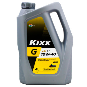 Kixx G SJ 10W-40 /4л пласт. Изображение Kixx G SJ 10W-40 /4л пласт.
