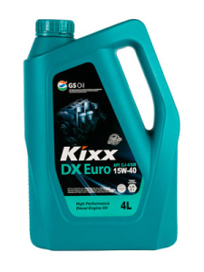 Изображение Kixx HDX Euro 15W-40 CJ-4/E9 (DX Euro) /4л